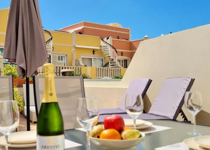 Lägenhet Lovely With Big Sunny Terrace Palm-mar